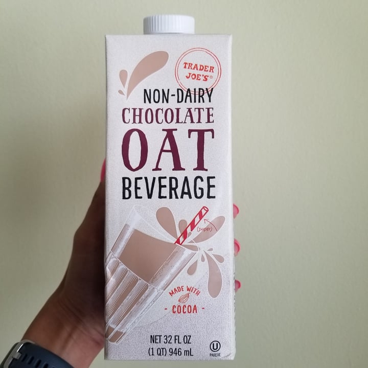 Trader Joe's NonDairy Chocolate Oat Beverage Review abillion