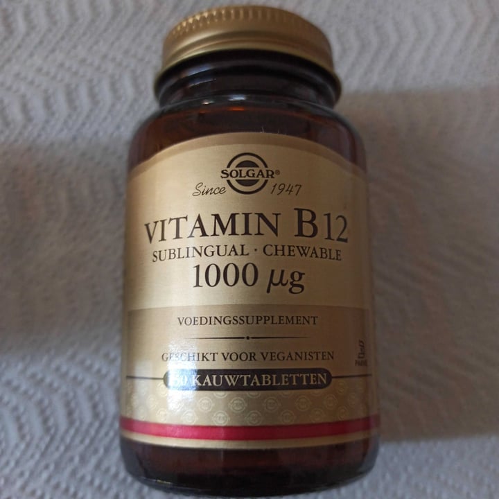Solgar Vitamin B12 Chewable cherry flavoured Review abillion
