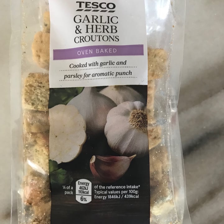 Tesco Garlic and herb Review abillion
