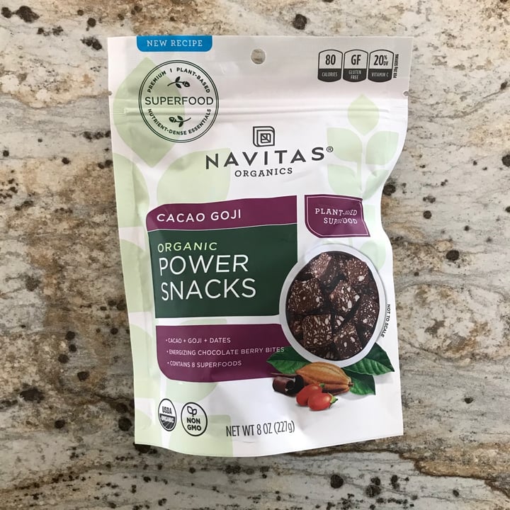 Navitas Cacao Goji Organic Power Snacks Reviews | abillion