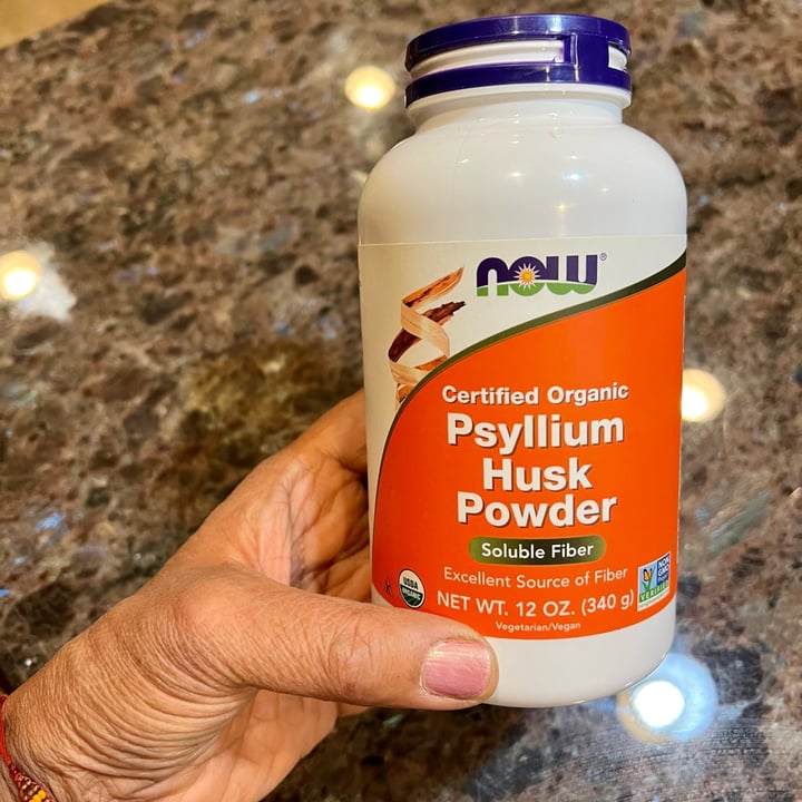 NOW® Certified organic psyllium husk powder Review abillion