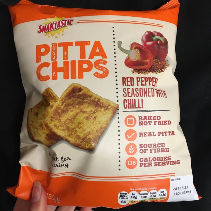 Vemondo Pitta chips, red pepper seasoned with chilli Reviews abillion