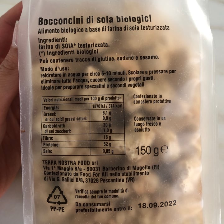review photo of Fatti per Bene Bocconcini Di Soia shared by @ele91mem on 10 Sep 2021 - review