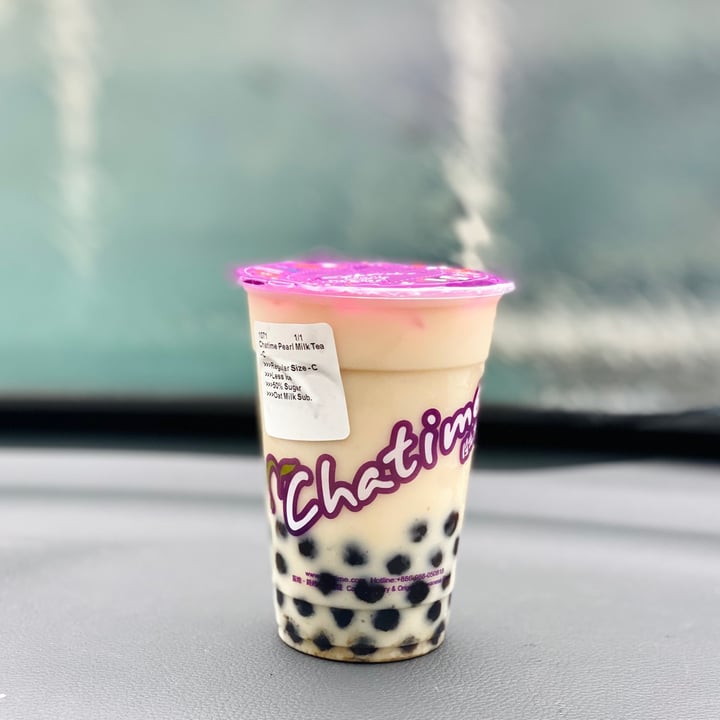 Chatime Old Toronto, Toronto, Canada Pearl Milk Tea with Oat milk Review abillion