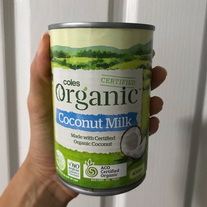 Coles Organic Coconut milk Review abillion