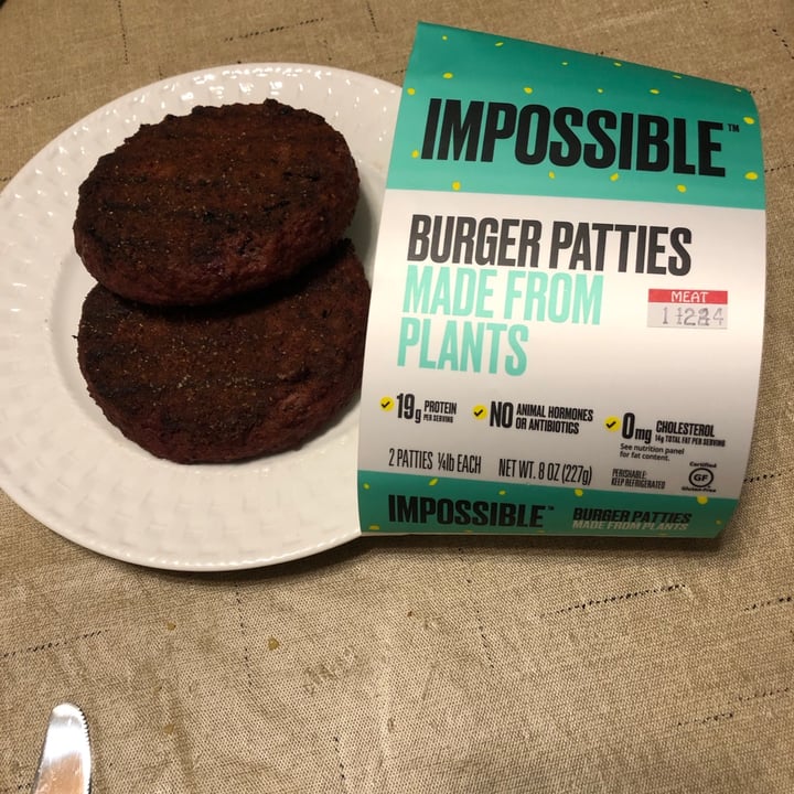 Impossible Foods Impossible Burger Patties Review abillion