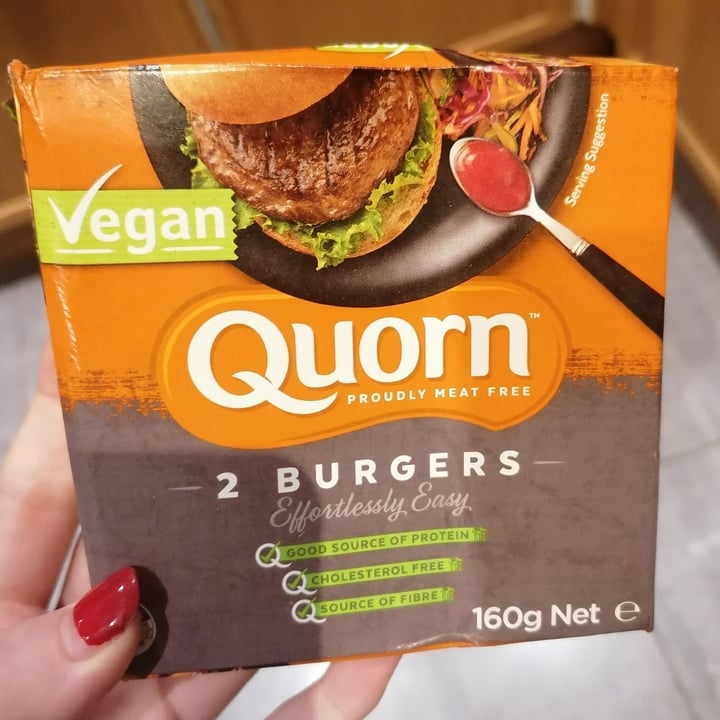 Quorn Vegan Burgers Review abillion