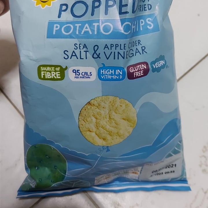 Marks & Spencer Food (M&S) Popped Potato Chips Sea Salt & Apple Cider