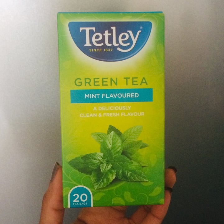 Tetley Green Tea Mint Review abillion