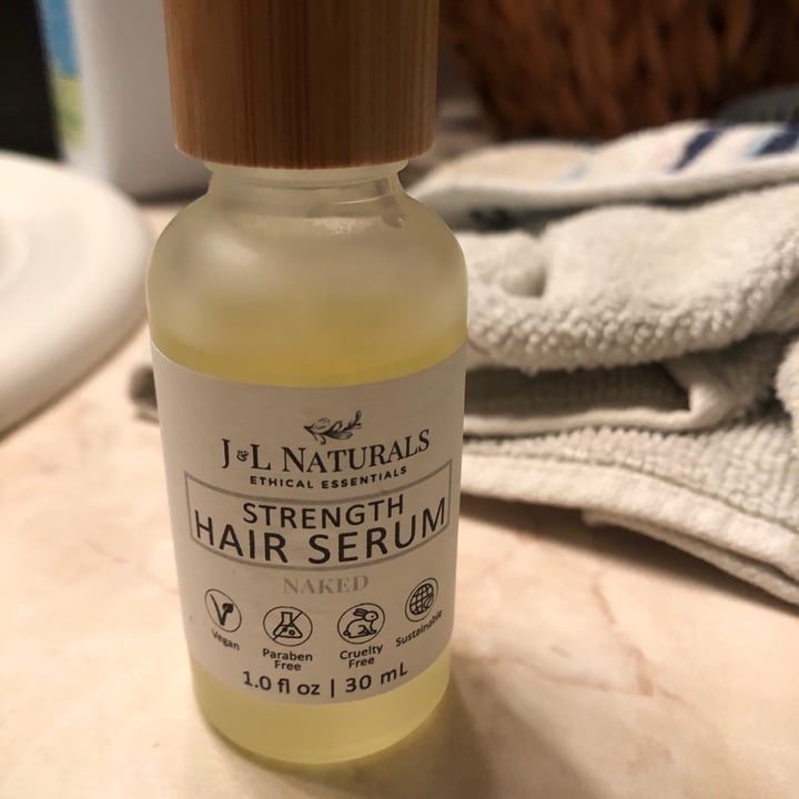 J & L Naturals Strength Hair Serum Review abillion