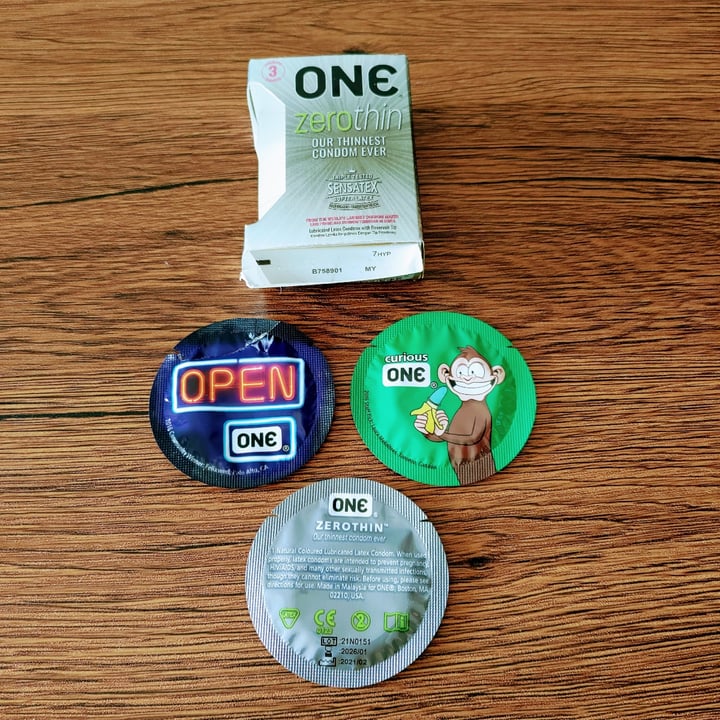 ONE Condoms Zerothin Review abillion