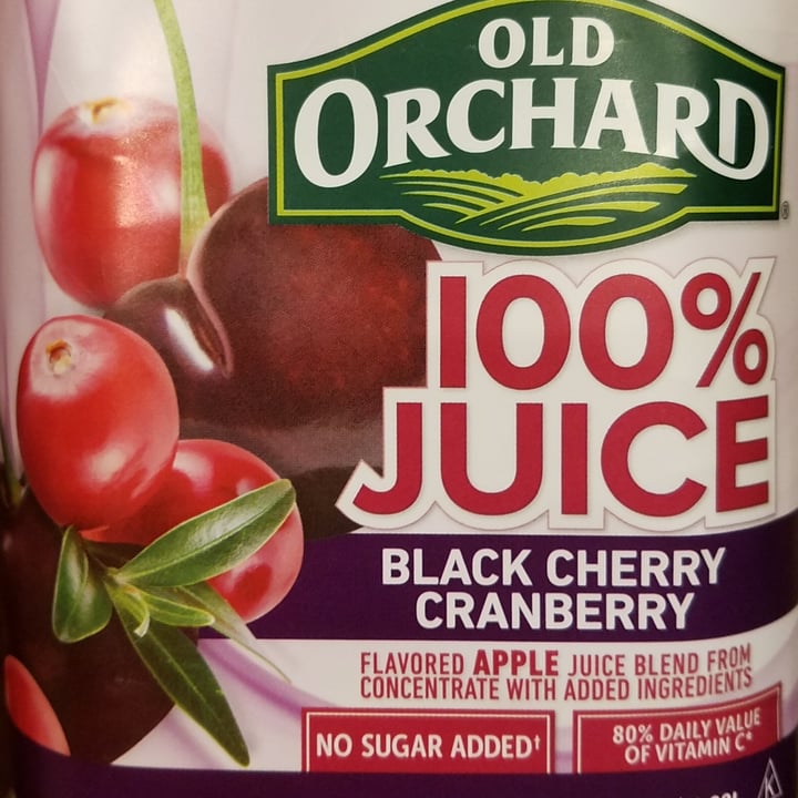 Old Orchard Black Cherry Cranberry Review abillion