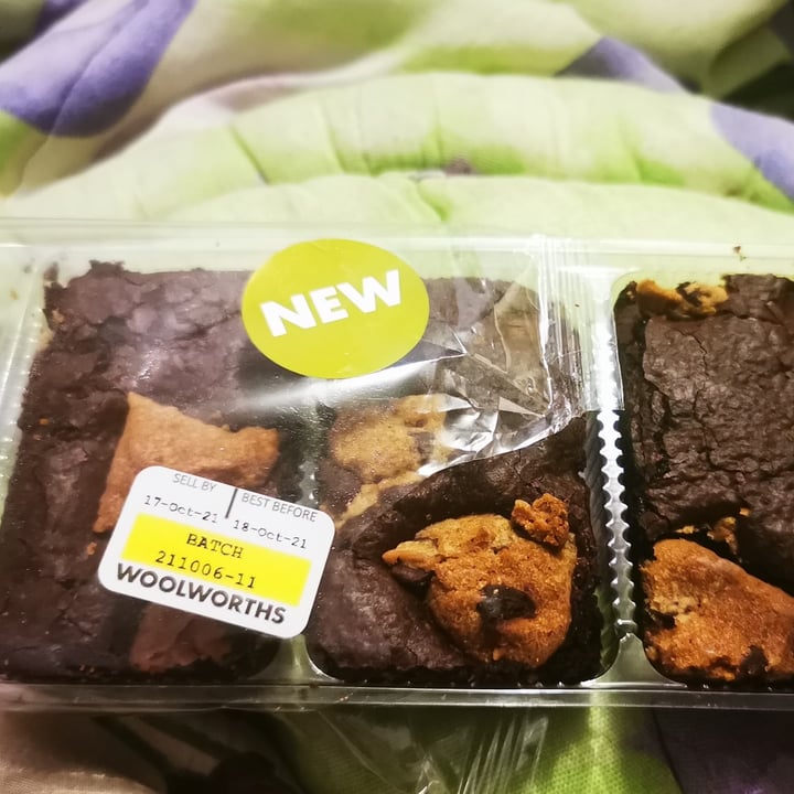 Woolworths Food Vegan Chunky Cookie Brownie Slices Review abillion