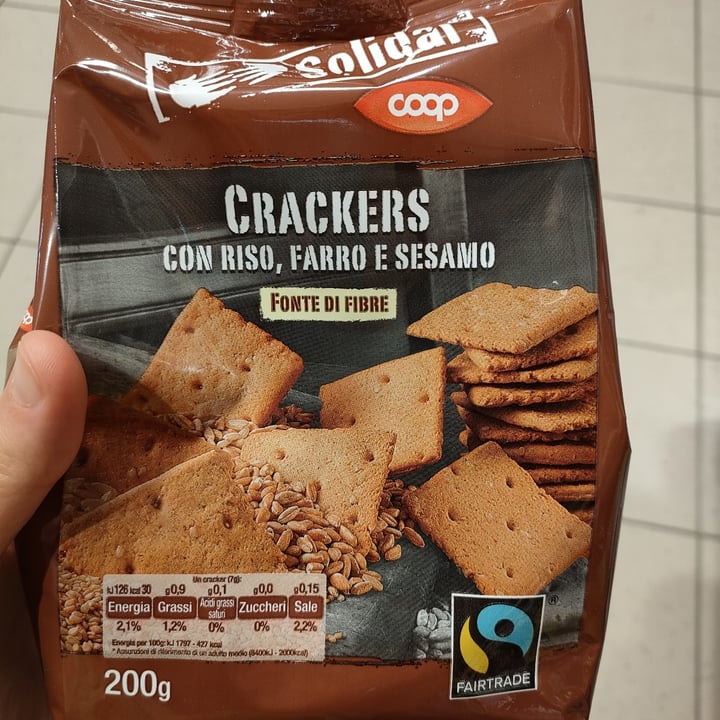 Coop Crackers di riso, farro e sesamo Review abillion