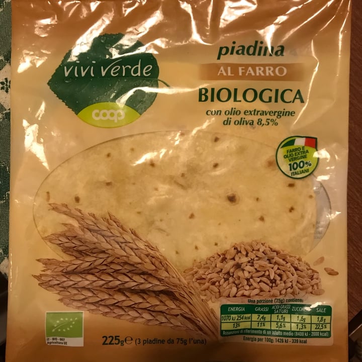 Vivi Verde Coop Piadina Al Farro Review abillion