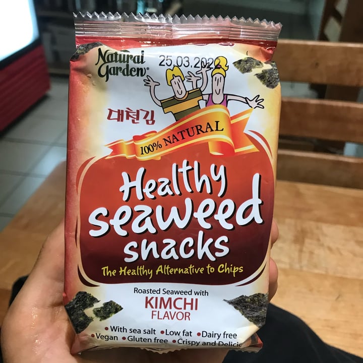 Natural Garden Healthy Seaweed Snack Kimchi Flavor Reviews abillion