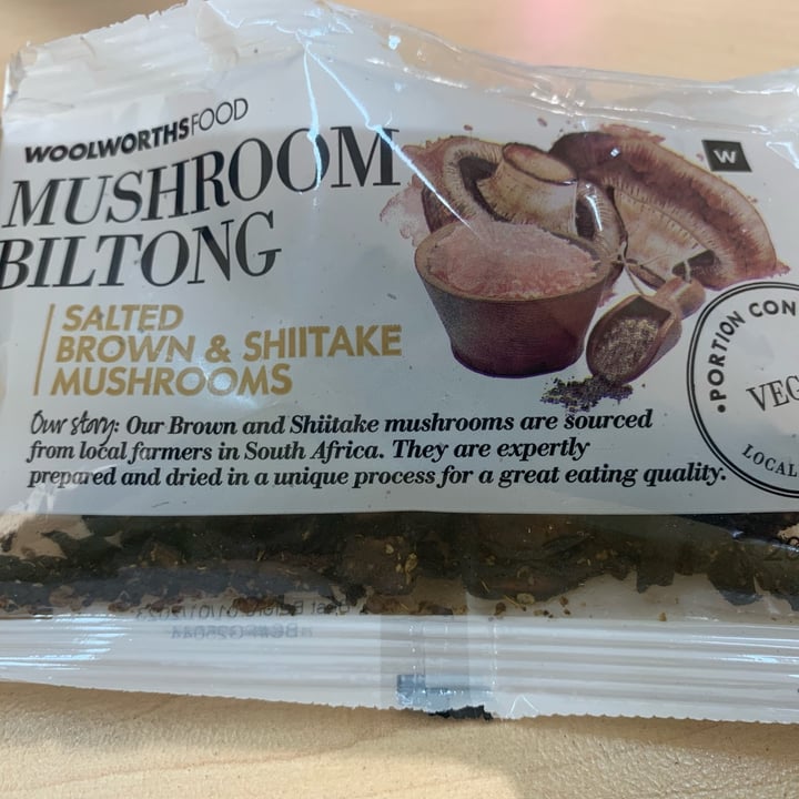 Woolworths Food Mushroom Biltong Salted Brown & Shiitake Mushrooms