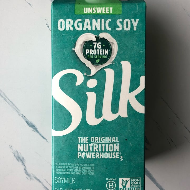 Silk Organic Unsweet Soymilk Review abillion