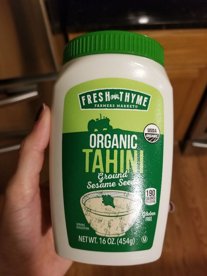 Fresh Thyme Market Tahini Review abillion
