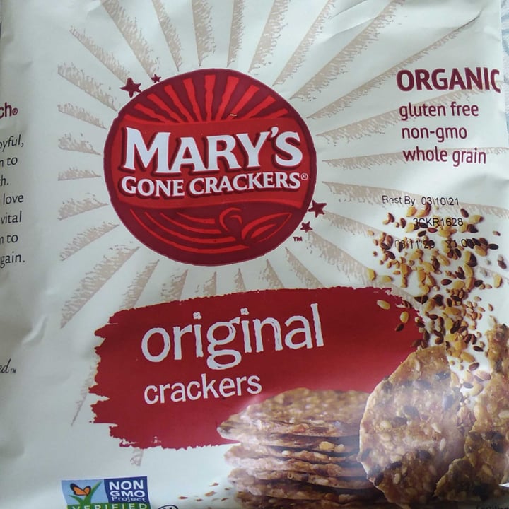 Mary's Gone Crackers Mary’s Organic Crackers Original Review abillion