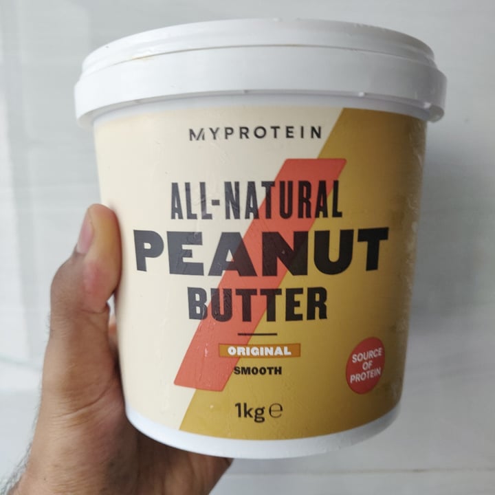 MyProtein All Natural Peanut Butter Original Smooth Review abillion