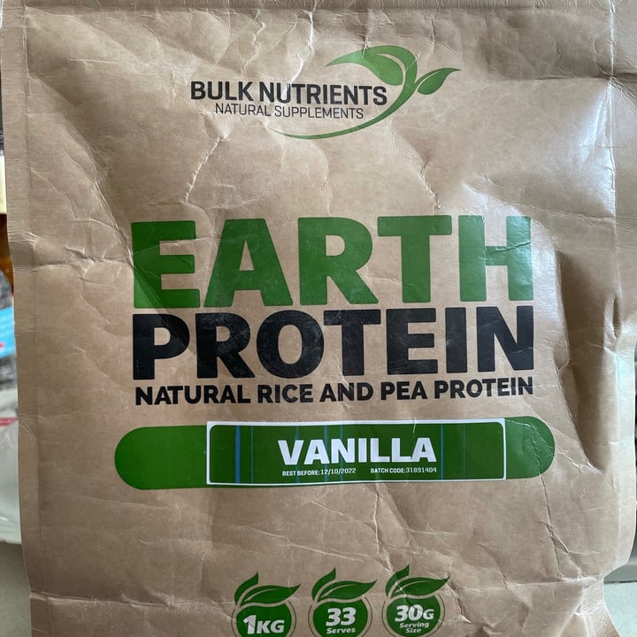 Bulk nutrients Earth Protein Vanilla Reviews abillion