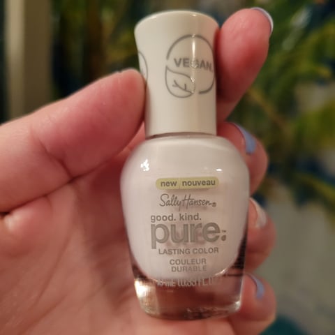 Sally Hansen Good. Kind. Pure Nail Polish - White Tea Reviews | abillion Sally Hansen Good. Kind. Pure Nail Polish - White Tea Reviews | abillion