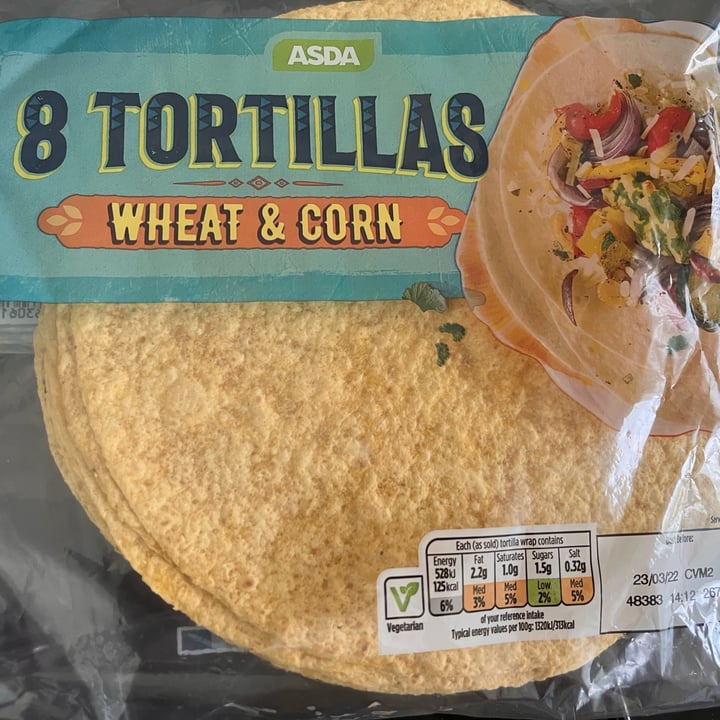 ASDA Wheat and Corn Tortillas Review abillion