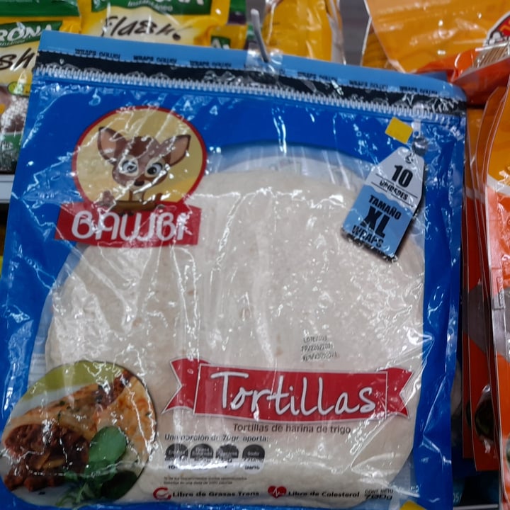 review photo of Bawbi Tortillas De Trigo shared by @curiosidadvegana on 26 Apr 2021 - review