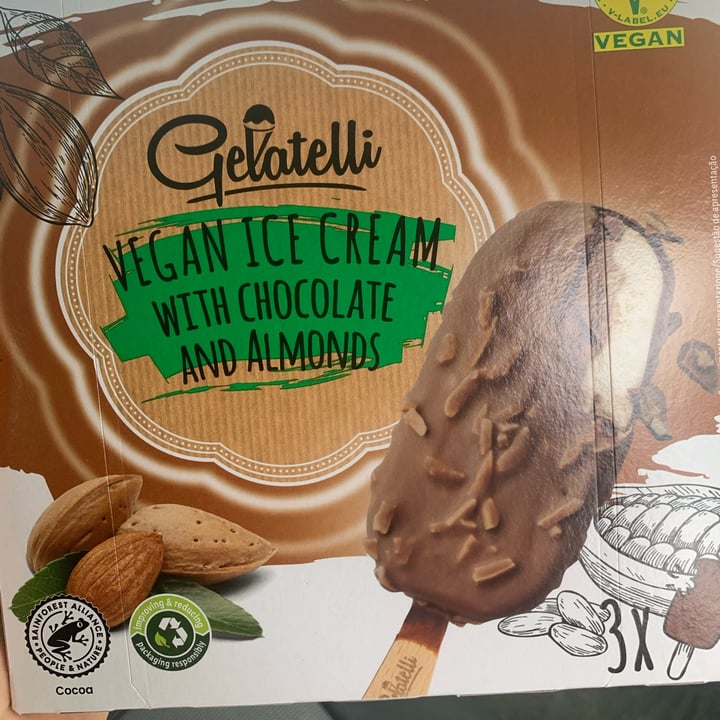Gelatelli Vegan Ice Cream with Chocolate and Almonds Review abillion