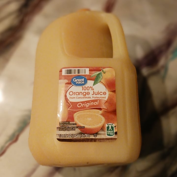 Great Value Orange Juice Review abillion