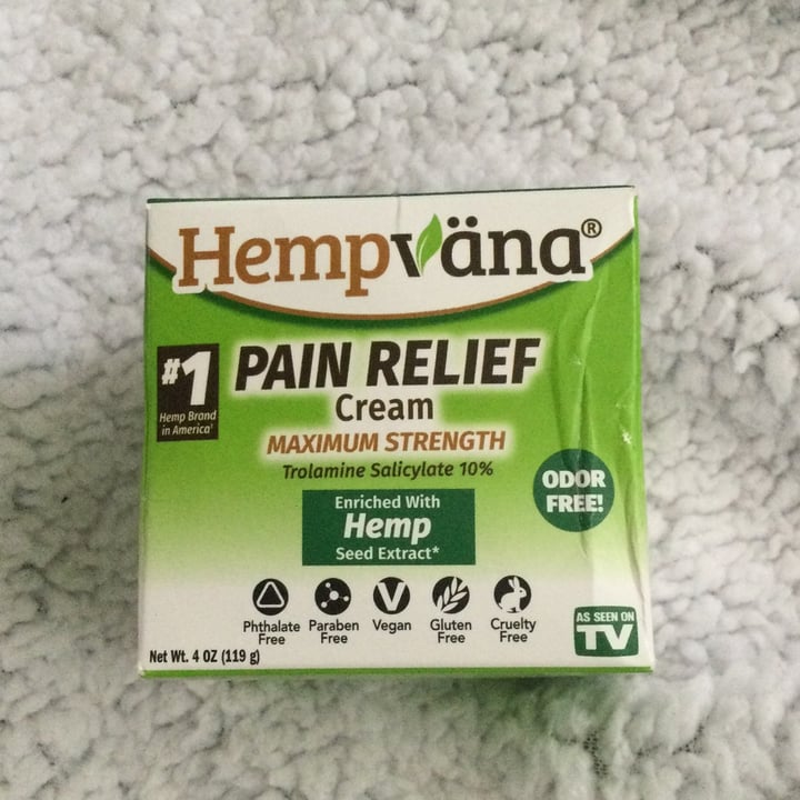 Hempvana Pain relief cream Review abillion