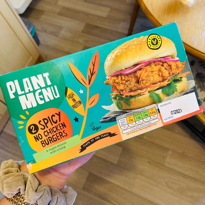 ALDI Spicy No Chicken Burger Reviews abillion