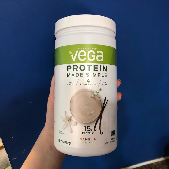PlantBased Vega Protein Made Simple Vanilla Review abillion