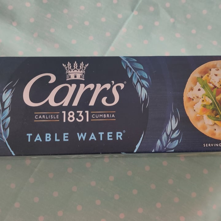 Carr's® CARR'S® TABLE WATER® ORIGINAL CRACKERS Review abillion