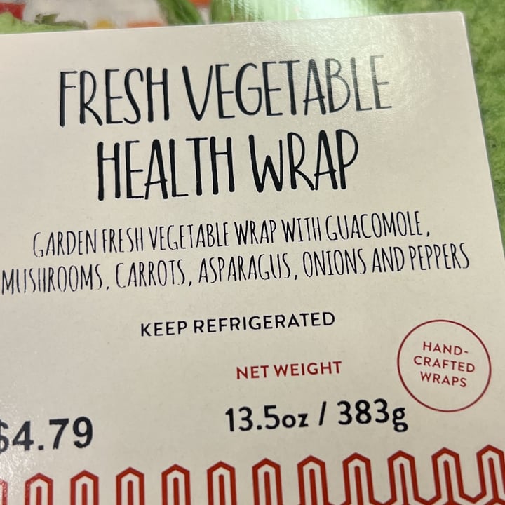 Mayo Clinic Visitor Cafeteria Fresh Vegetable Health Wrap Review abillion