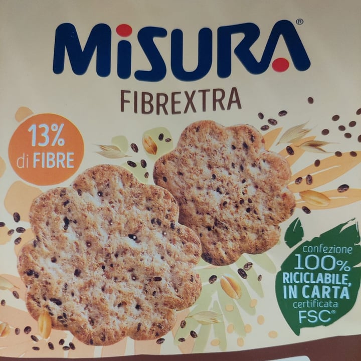 Misura Fibrextra crackers integrali con semi di chia e avena Review ...