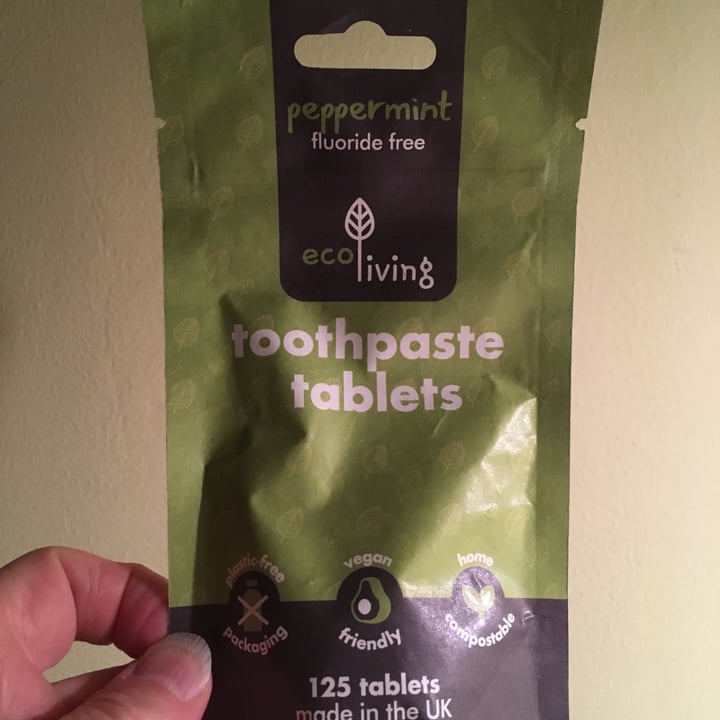 ecoLiving Peppermint toothpaste tablets fluoride free Reviews abillion