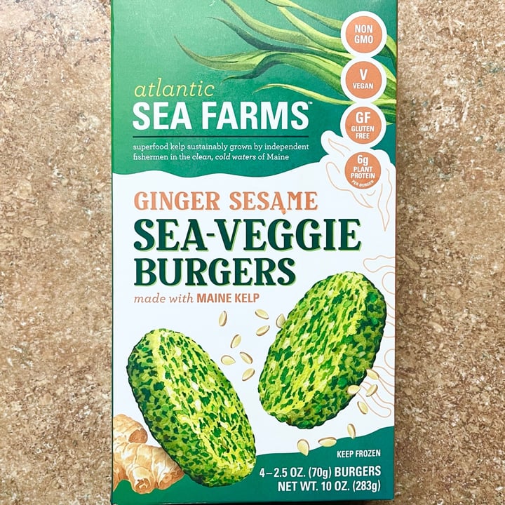 Atlantic Sea Farms Ginger Sesame Sea Veggie Burgers Reviews Abillion