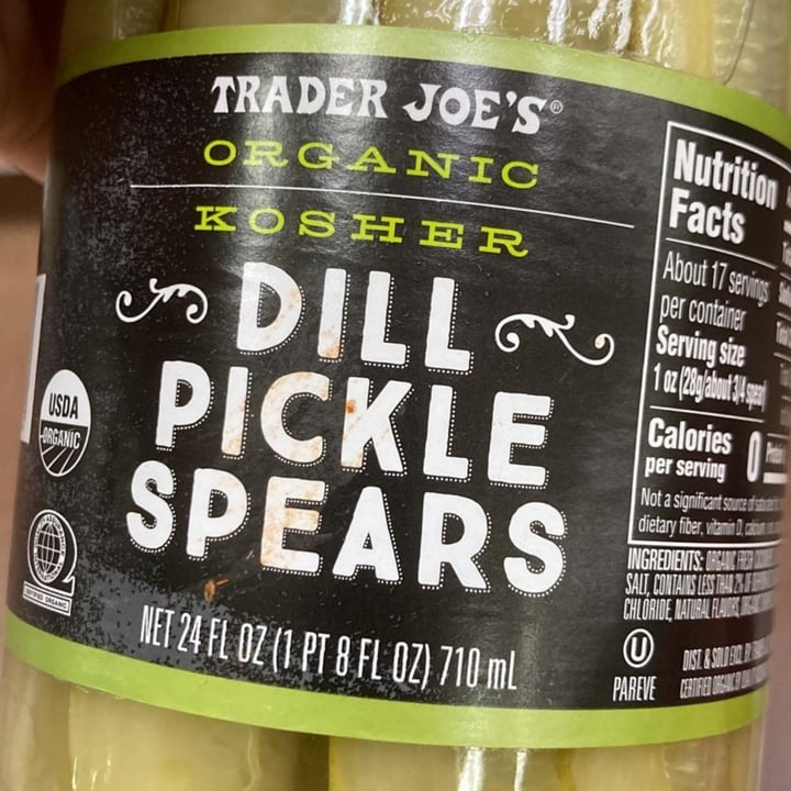 Trader Joe's Organic pickles Review abillion