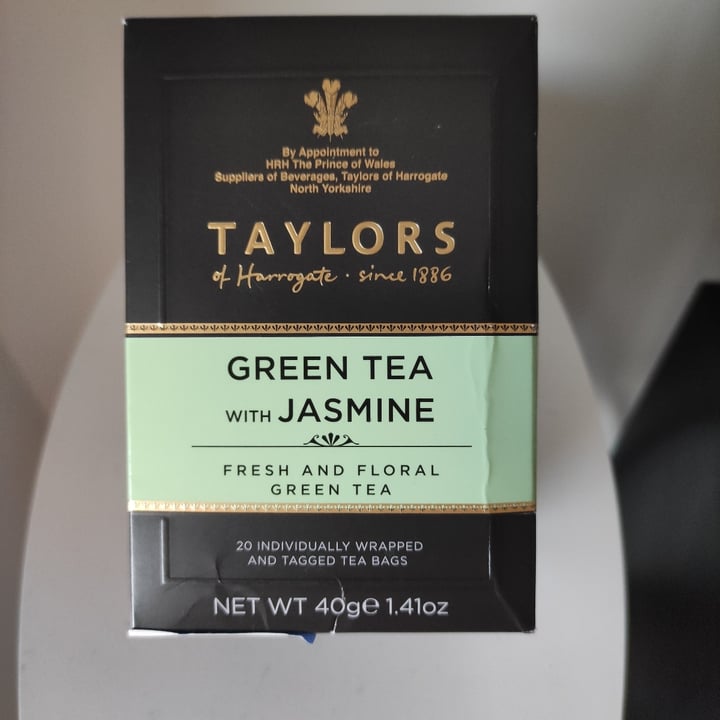 Taylors of Harrogate Green Tea with Jasmine Review abillion