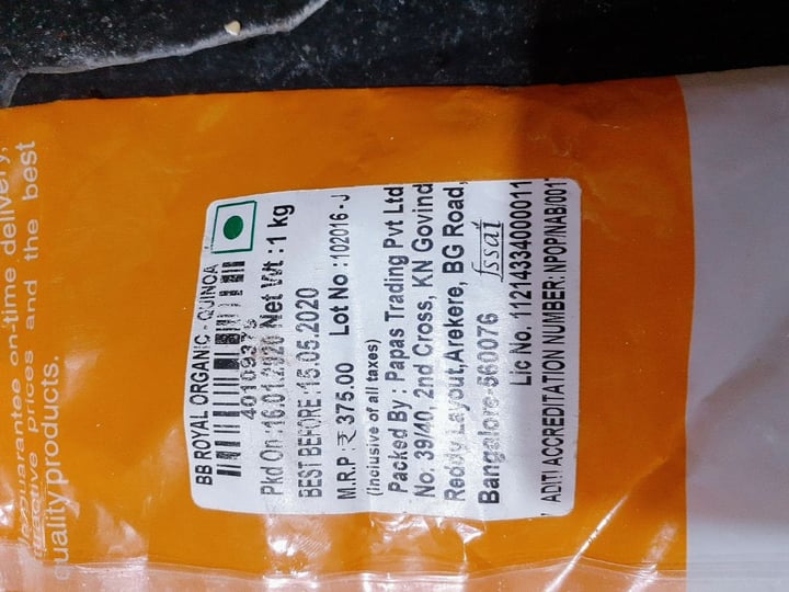 BigBasket Organic Quinoa Reviews abillion