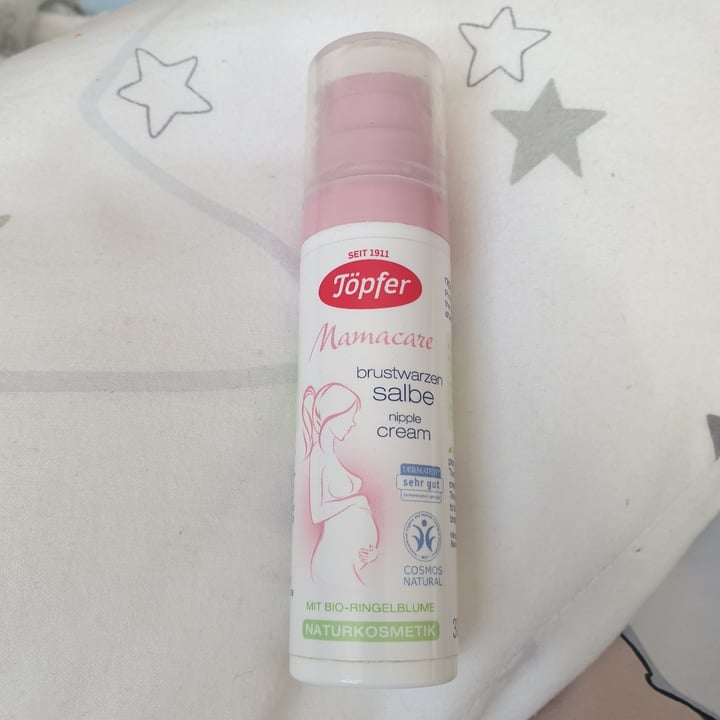photo of Töpfer Mamacare Nipple Cream shared by @janaplantpowered on  10 Sep 2021 - review