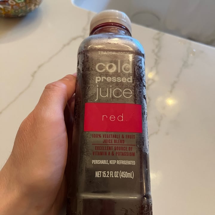 Trader Joe's Cold Pressed Red Juice Reviews abillion