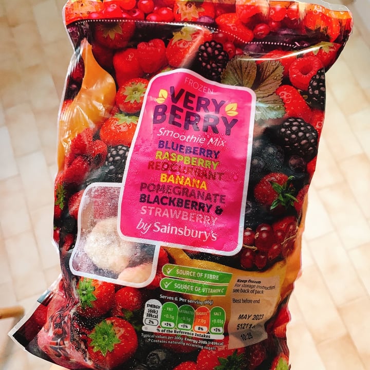 Sainsbury's Frozen Very Berry Smoothie Mix Reviews abillion