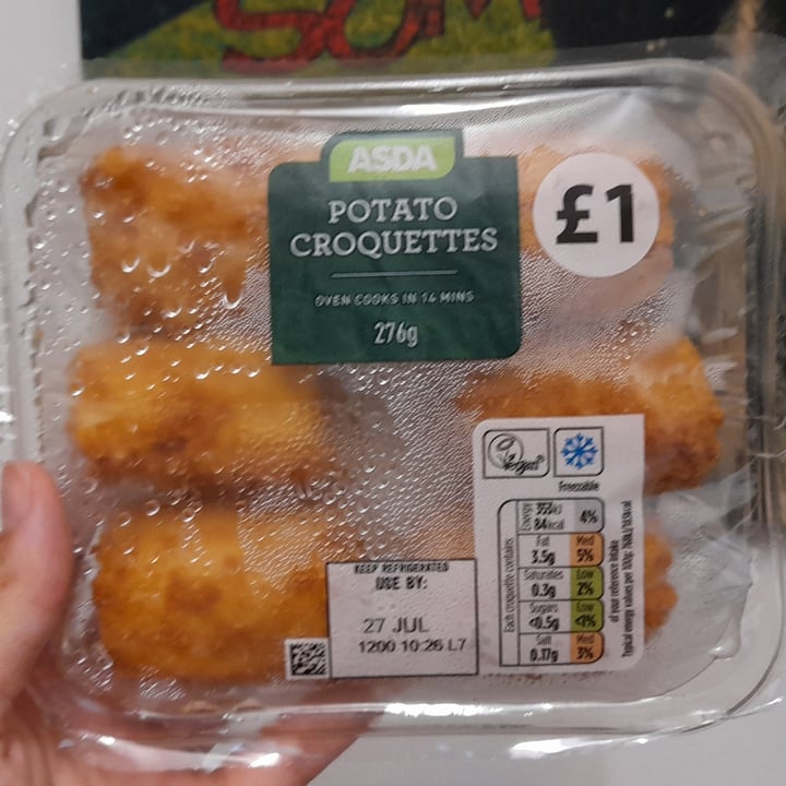 ASDA Potato croquettes Review abillion