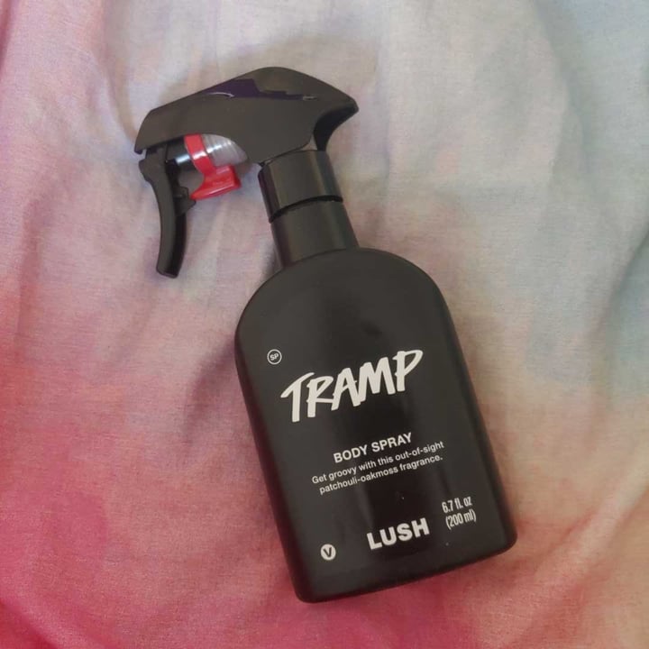 LUSH Fresh Handmade Cosmetics Tramp Body Spray Reviews abillion