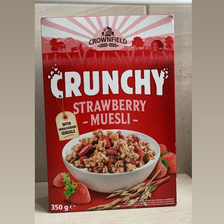 Crownfield crunchy strawberry muesli Review abillion