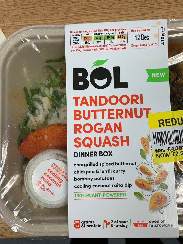 BOL Tandoori Butternut Rogan Squash Review abillion