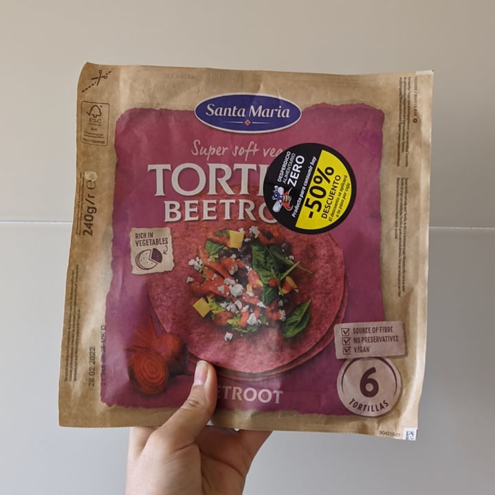 Santa María Tortilla beetroot Review abillion